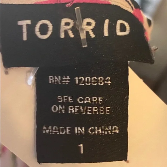 Torrid floral top - Picture 5 of 5